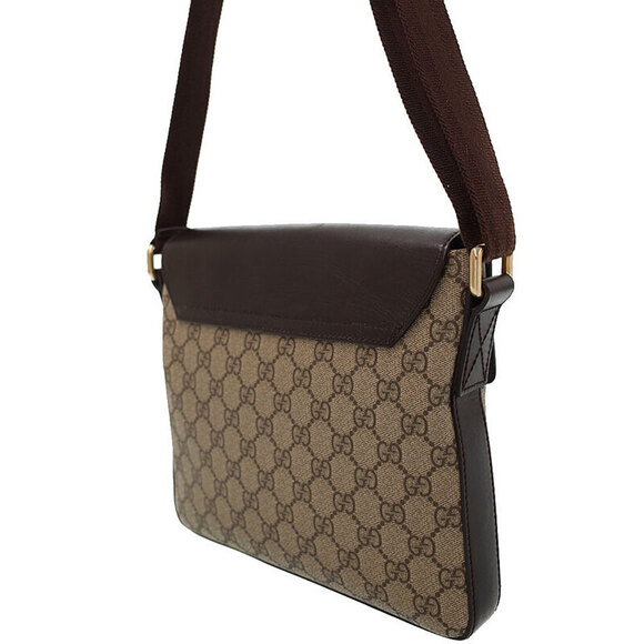 Gucci Handbags - Gucci Bag Brown Crossbody Supreme GG Messenger